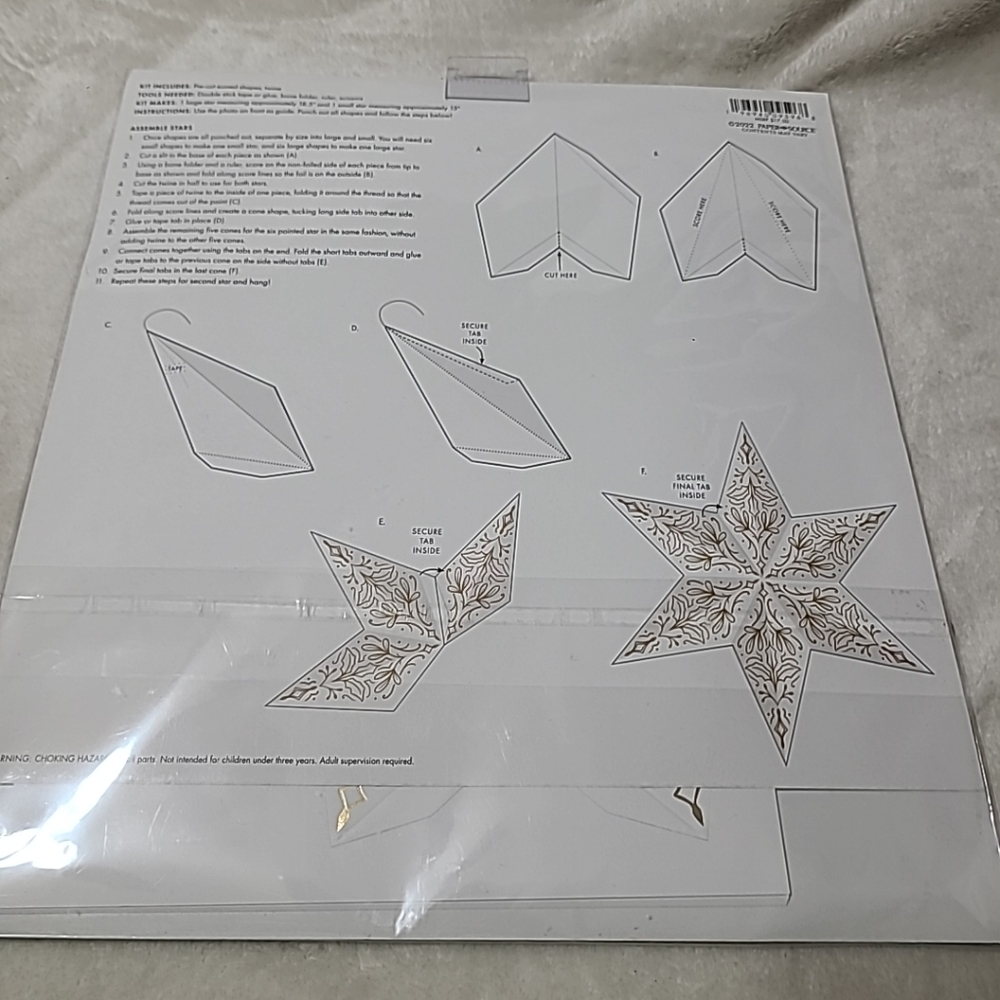 Paper Source Gilded Star Kit - Picture 4 of 5